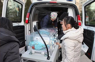 黔西市妇婴监护型护送